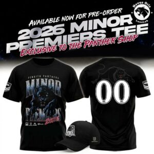 Penrith Panthers 2026 Minor Premiers 60th Anniversary T Shirt 3