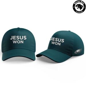 Philadelphia Eagles 2026 Jesus Won Limited Edition Pullover Hoodie 3