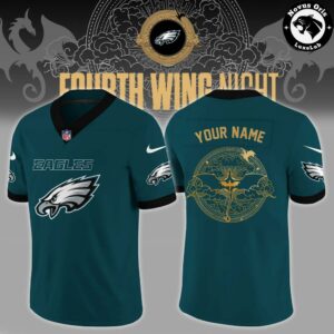 Philadelphia Eagles Fourth Wing Night 2026 Custom Football Jersey 3