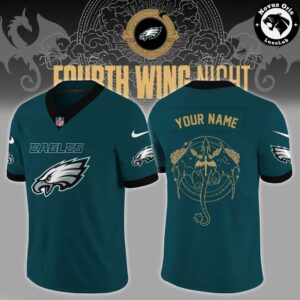 Philadelphia Eagles Fourth Wing Night 2026 Custom Football Jersey 4