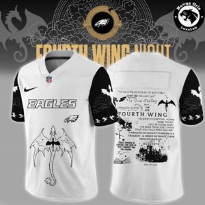 Philadelphia Eagles Fourth Wing Night 2026 Custom Football Jersey 5