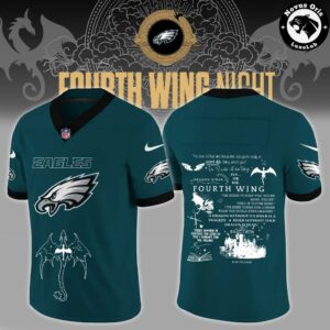 Philadelphia Eagles Fourth Wing Night 2026 Custom Football Jersey 6