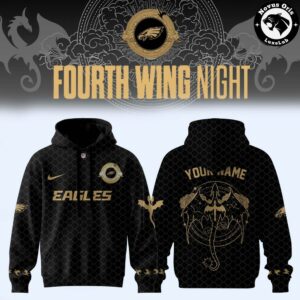 Philadelphia Eagles Fourth Wing Night 2026 Custom Pullover Hoodie