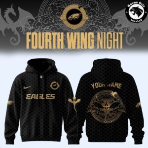 Philadelphia Eagles Fourth Wing Night 2026 Custom Pullover Hoodie 2
