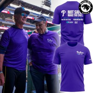 Philadelphia Phillies Not Safe Make The Call 2026 T-Shirt