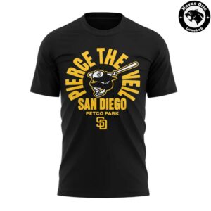 Pierce The Veil x San Diego Padres 2026 Petco Park Graphic T Shirt 2