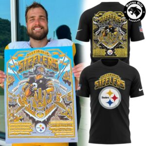 Pittsburgh Steelers 2026 Commemorative Schedule Black T-Shirt