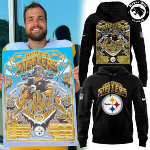 Pittsburgh Steelers 2026 Season Schedule Black Pullover Hoodie
