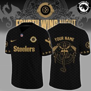 Pittsburgh Steelers Fourth Wing Night 2026 Custom Football Jersey