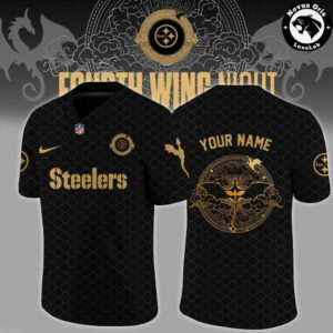 Pittsburgh Steelers Fourth Wing Night 2026 Custom Football Jersey 2