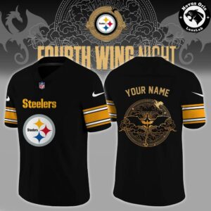 Pittsburgh Steelers Fourth Wing Night 2026 Custom Football Jersey 3