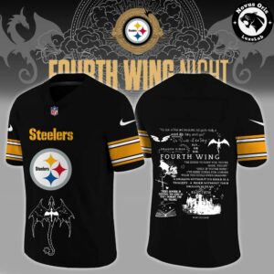 Pittsburgh Steelers Fourth Wing Night 2026 Custom Football Jersey 6