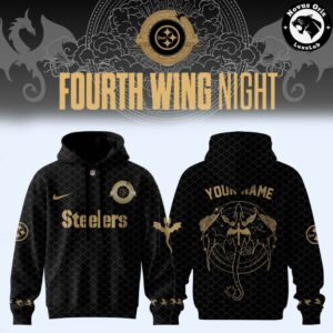Pittsburgh Steelers Fourth Wing Night 2026 Custom Pullover Hoodie