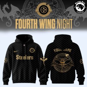 Pittsburgh Steelers Fourth Wing Night 2026 Custom Pullover Hoodie 2