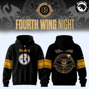Pittsburgh Steelers Fourth Wing Night 2026 Custom Pullover Hoodie 3