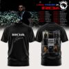 ROA USA Tour 2026 Urban Latin Era Black Pullover Hoodie