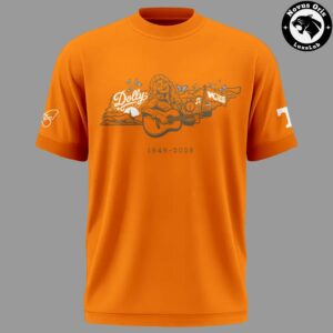 Remembering Dolly Parton x Tennessee Volunteers Orange T Shirt 2