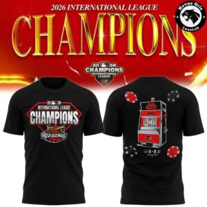Rochester Red Wings International League Champions 2026 Graphic T Shirt 3