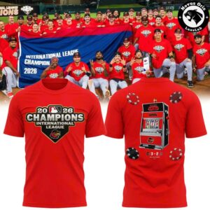 Rochester Red Wings International League Champions 2026 Graphic T Shirt 5