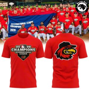 Rochester Red Wings International League Champions 2026 Graphic T Shirt 6