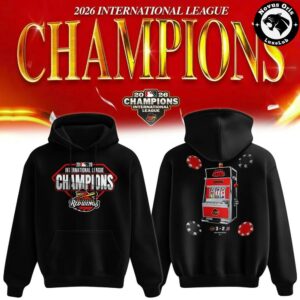 Rochester Red Wings International League Champions 2026 Pullover Hoodie 2