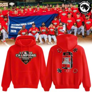 Rochester Red Wings International League Champions 2026 Pullover Hoodie 4