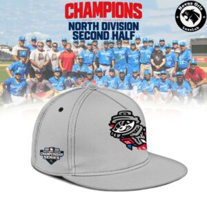 Rocket City Trash Pandas North Division Champions 2026 Baseball Jersey 3