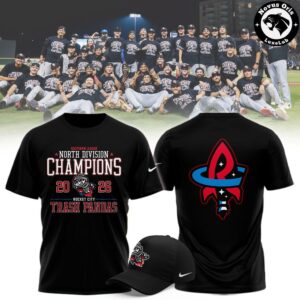 Rocket City Trash Pandas North Division Champions 2026 T-Shirt