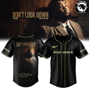 Rod Wave Dont Look Down Tour 2026 Music Concert Signature Baseball Jersey 2