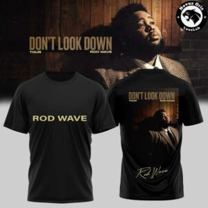 Rod Wave Dont Look Down Tour 2026 Music Concert Signature T Shirt 2