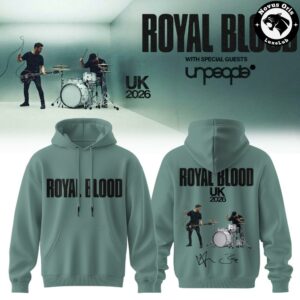 Royal Blood UK Tour 2026 Unpeople Special Guest Signature Hoodie
