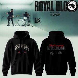 Royal Blood UK Tour 2026 Unpeople Special Guest Signature Hoodie 2