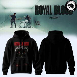 Royal Blood UK Tour 2026 Unpeople Special Guest Signature Hoodie 5