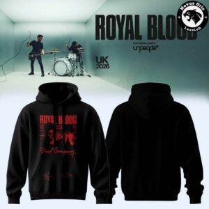 Royal Blood UK Tour 2026 Unpeople Special Guest Signature Hoodie 7