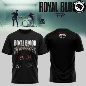 Royal Blood UK Tour 2026 Unpeople Special Guest Signature T Shirt 4