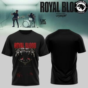 Royal Blood UK Tour 2026 Unpeople Special Guest Signature T Shirt 7