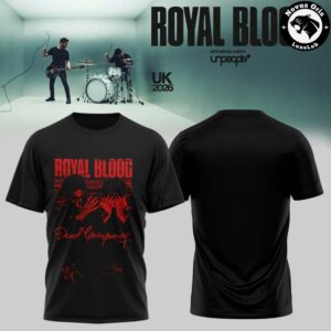 Royal Blood UK Tour 2026 Unpeople Special Guest Signature T Shirt 8