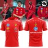 Scuderia Ferrari HP Lewis Hamilton Monza Grand Prix F1 Racing Graphic T-Shirt