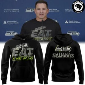 Seattle Seahawks Mike Macdonald Eat A Way Of Life Hoodie