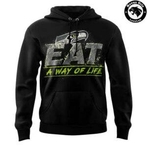 Seattle Seahawks Mike Macdonald Eat A Way Of Life Hoodie 2