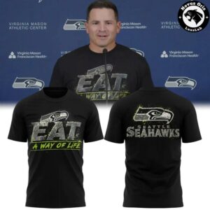 Seattle Seahawks Mike Macdonald Eat A Way Of Life T-Shirt