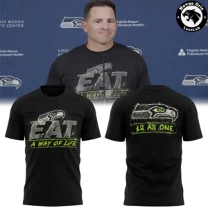 Seattle Seahawks Mike Macdonald Eat A Way Of Life T Shirt 2