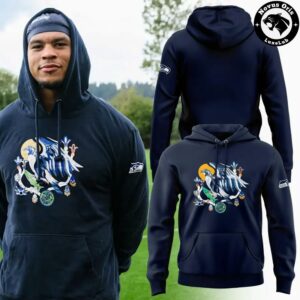 Seattle Seahawks Native Heritage Inspired 2026 Navy Blue Hoodie 2
