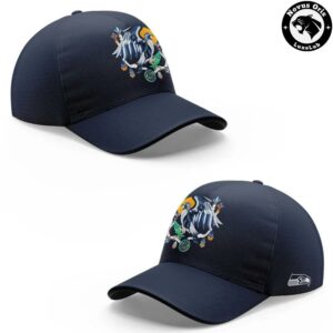 Seattle Seahawks Native Heritage Inspired 2026 Navy Blue Hoodie 3