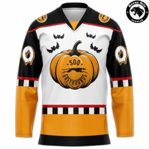 Soo Greyhounds x Halloween Night 2026 Hockey Jersey 2