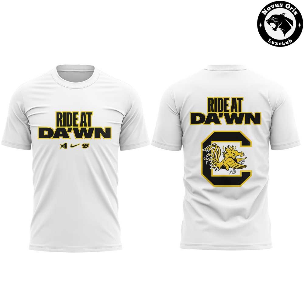 South Carolina Gamecocks Ride At Da'Dawn Premium T-Shirt South Carolina Gamecocks Ride At Da'Dawn Premium T-Shirt