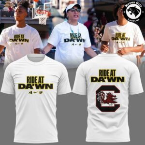 South Carolina Gamecocks Ride At DaDawn Premium T Shirt 4