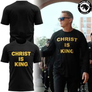Southern Miss Golden Eagles Christ Is King 2026 Black T Shirt 2