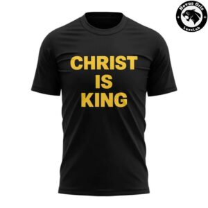 Southern Miss Golden Eagles Christ Is King 2026 Black T Shirt 3