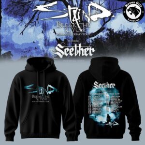 Staind Break The Cycle 25th Anniversary Tour 2026 Hoodie 3